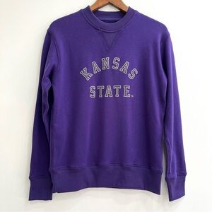 Hillflint Kansas State Classic Crewneck Sweatshirt Purple Men’s Small